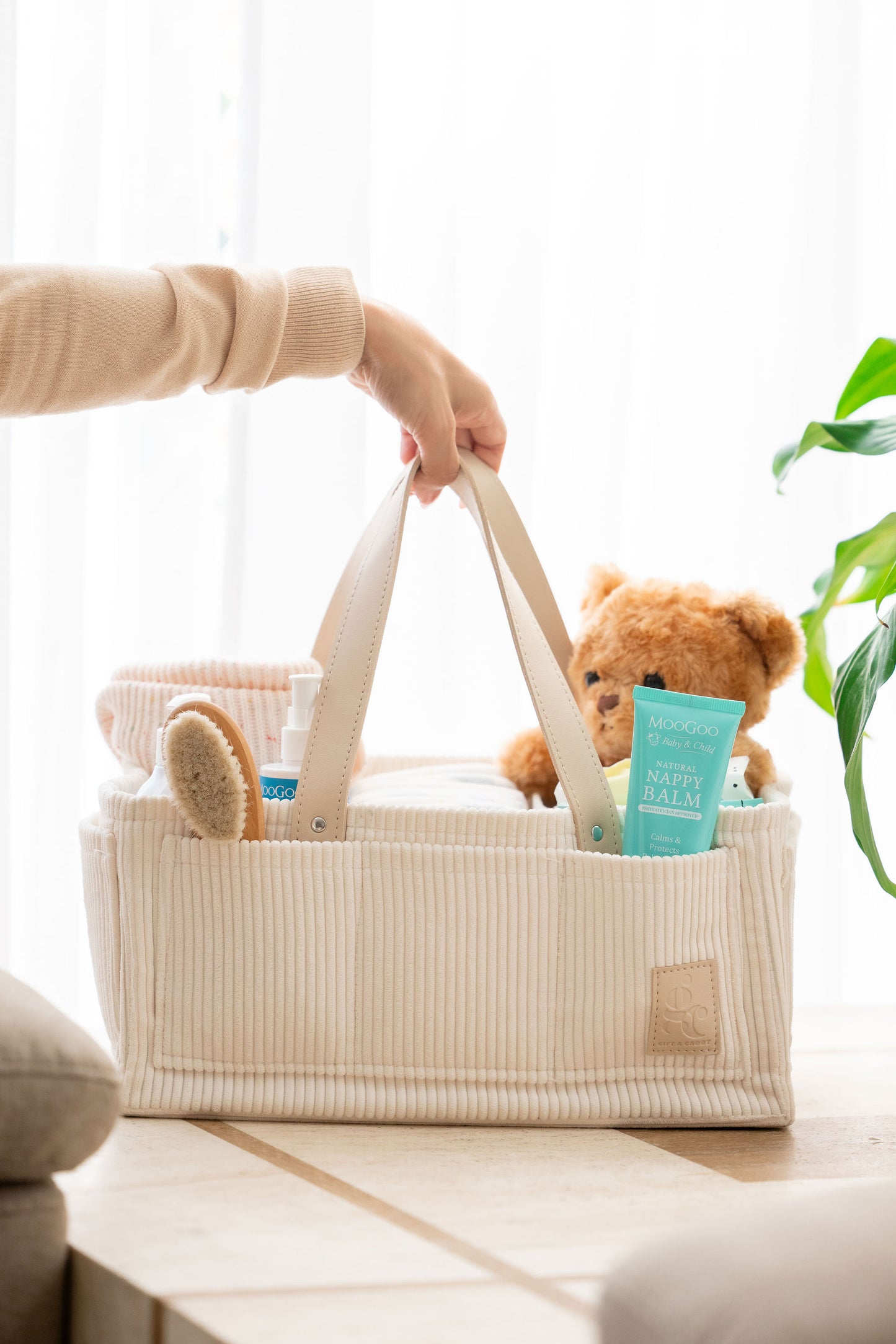 Corduroy Luxe Nappy Caddy