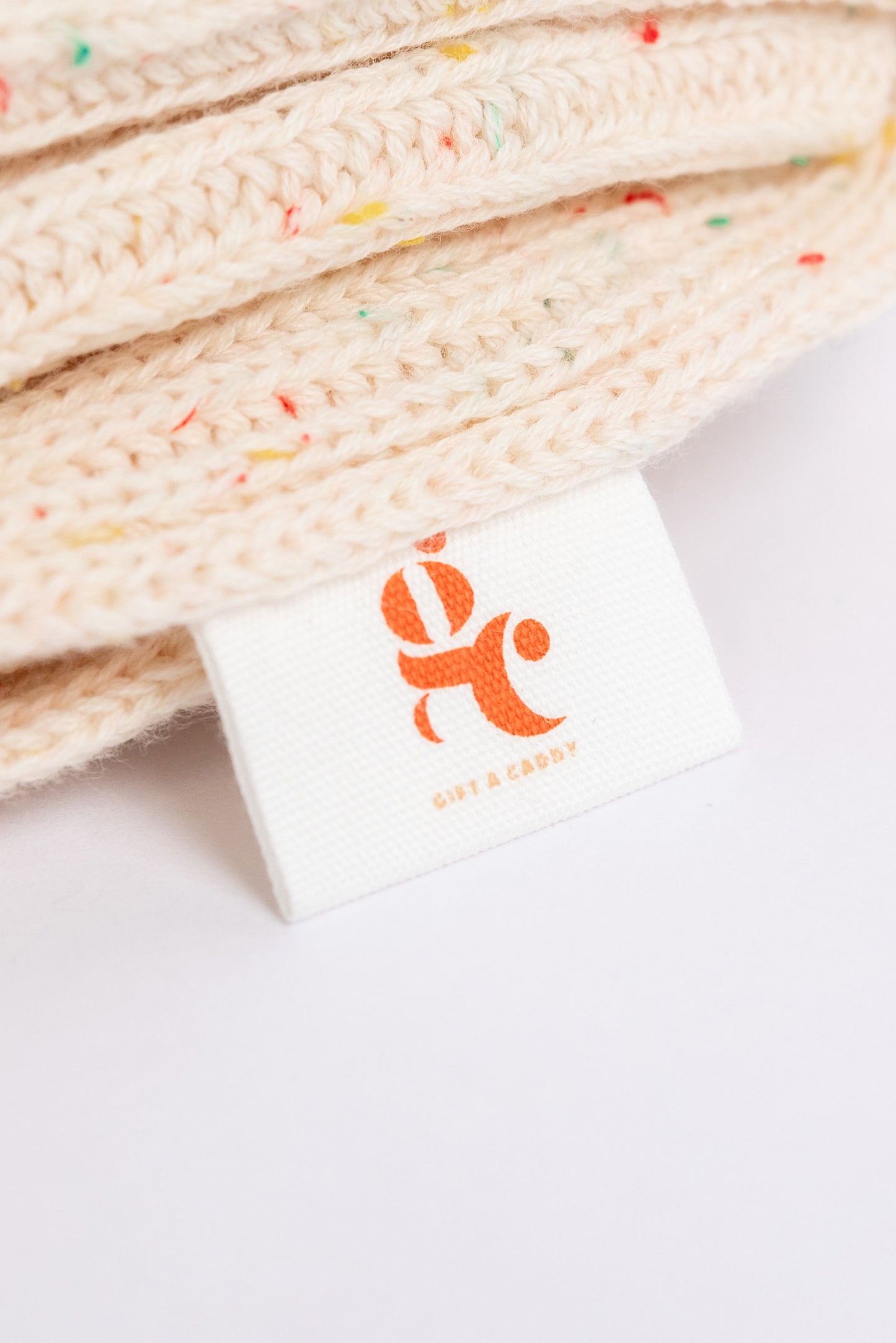 Confetti Organic Cotton Ribbed Blanket