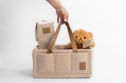 Teddy Nappy Caddy + Teddy Change Mat