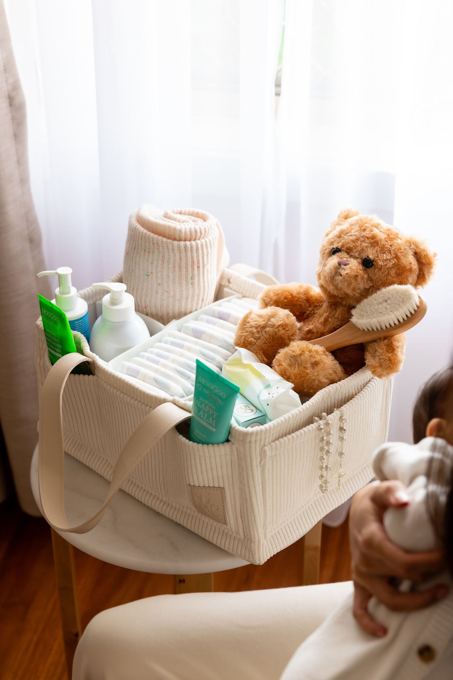 Corduroy Luxe Nappy Caddy