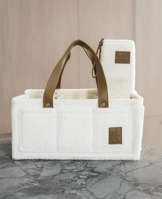 Teddy Nappy Caddy + Teddy Change Mat